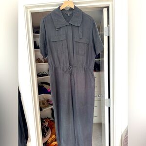 Banana Republic tencel utility jumpsuit.